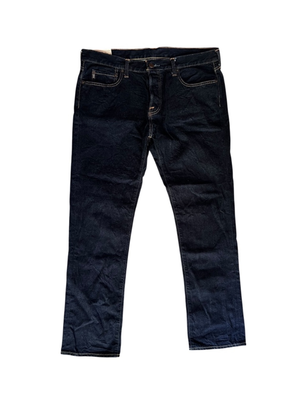 Abercrombie & Fitch Dark Wash Slim Straight Denim 36x32 - Picture 5 of 5